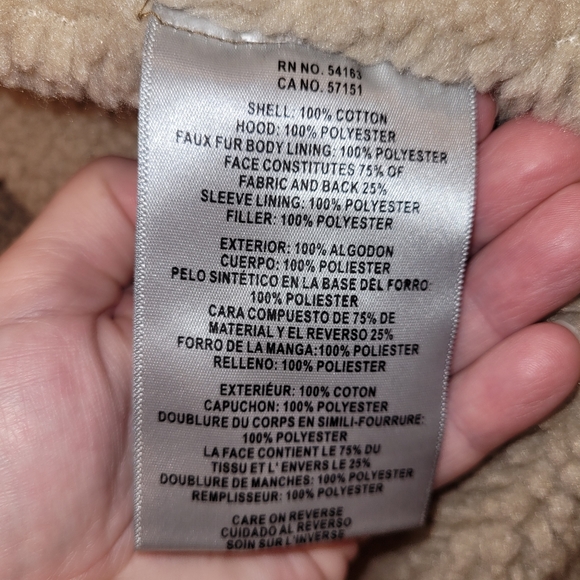 Mens Levi's Jacket with Sherpa Lining Size Small - Picture 4 of 5